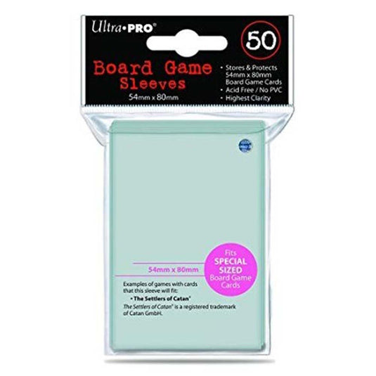 UP BOARDGAME SLEEVES 54MM x 80MM