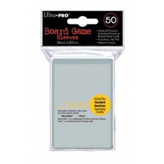 UP BOARDGAME SLEEVES 56MM x 87MM