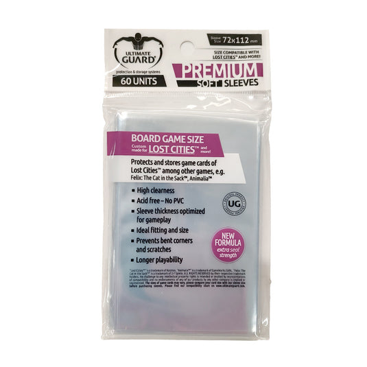 UGD Premium Sleeves (for 70x110mm) 60 pieces
