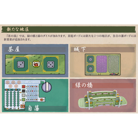 白鷺城/ホワイト・キャッスル 拡張セット:茶の湯