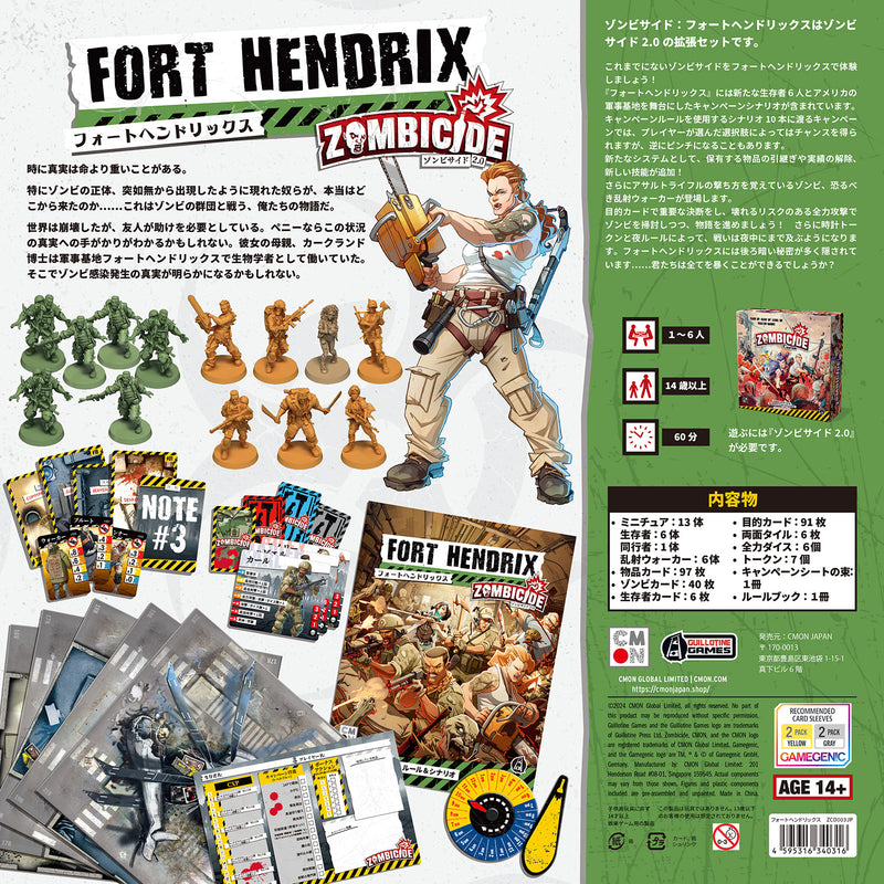 ギャラリービューアに画像をロードする, ゾンビサイド:フォートヘンドリックス【キャンペーン拡張】【日本語版/英語版】
