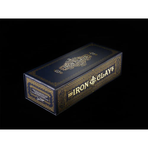 Iron Clays Poker Chip Style Coin Set - 100 Pieces