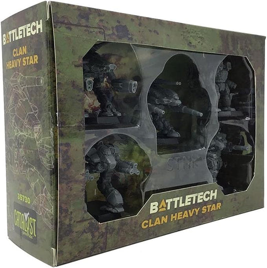 BattleTech: Clan Heavy Star box