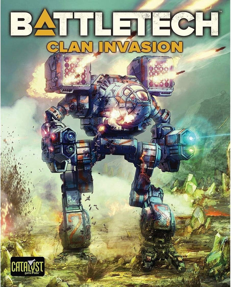 ギャラリービューアに画像をロードする, Battletech Clan Invasion Box cover
