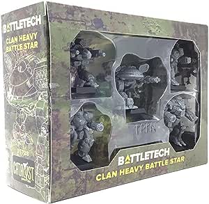 BattleTech: Clan Heavy Battle Star box