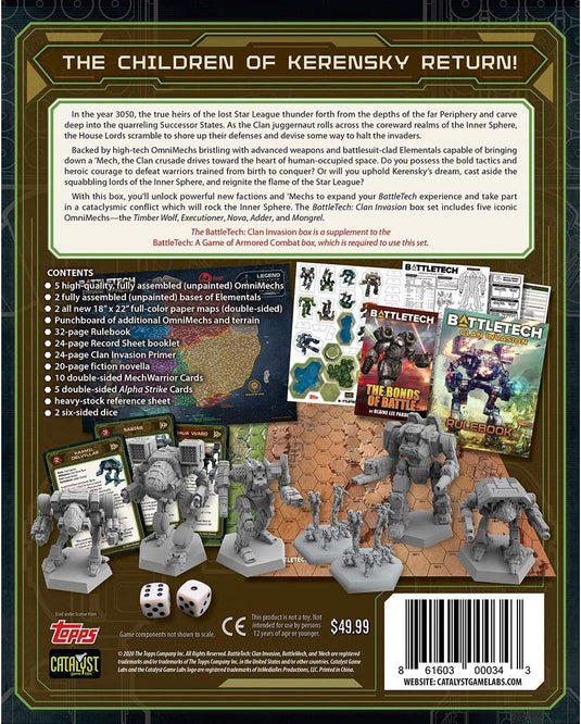 Battletech Clan Invasion Box [English version]