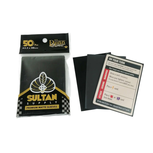 Sultan Matte Deck Protector (63.5x88mm) 50 sheets [11 colors available CMONJAPAN Sultan Matte Deck Protector (63.5x88mm) 50 sheets [11 colors available CMONJAPAN