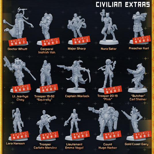 Zombicide Invader Retail Pledge [English Version] ★ Campaign Limited Item