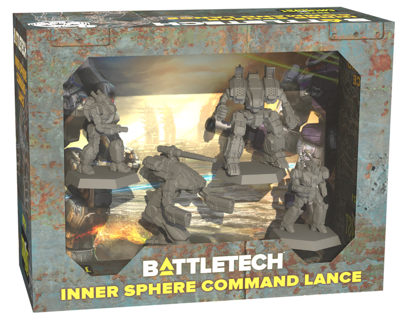 ギャラリービューアに画像をロードする, BattleTech: Inner Sphere Command Lance boxCG
