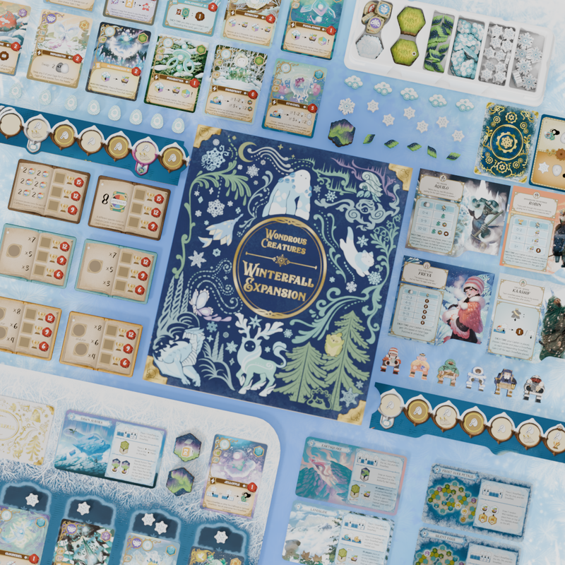 ギャラリービューアに画像をロードする, Wondrous Creatures: Winterfall Expansion
