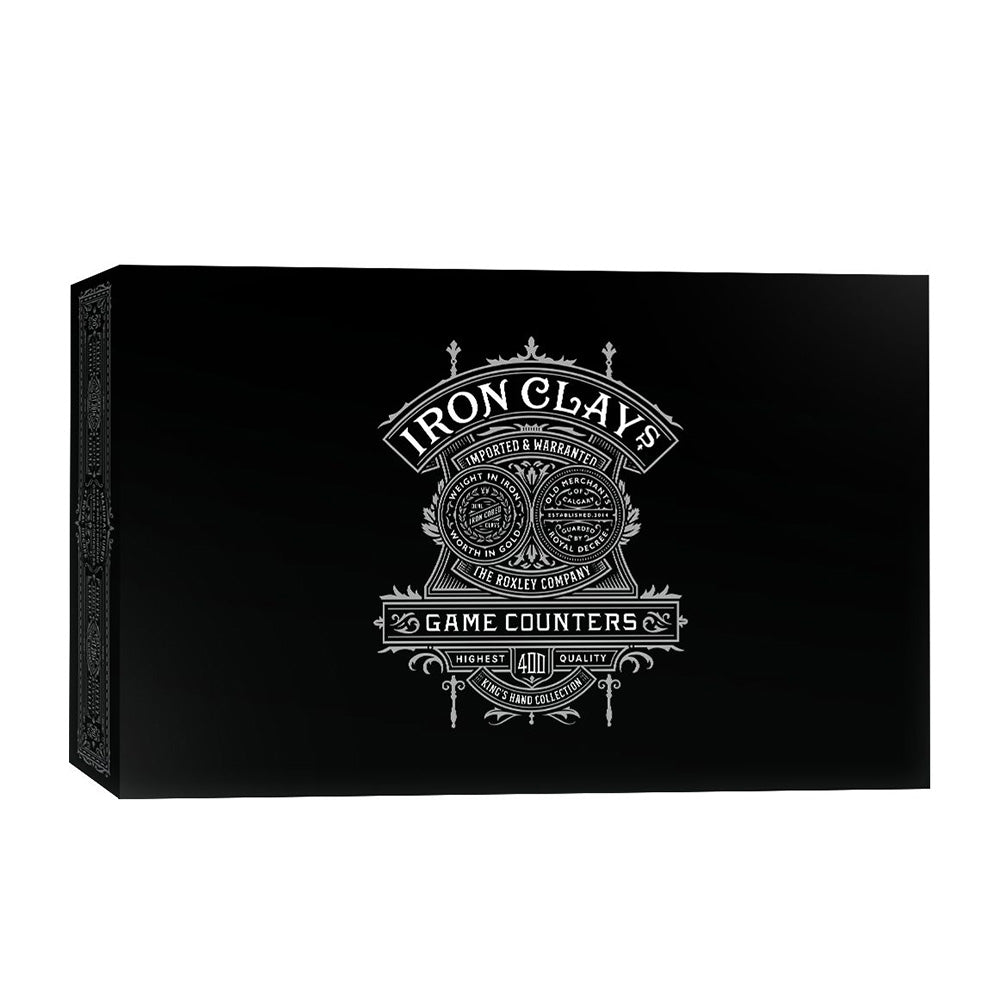 予約商品】Iron Clays400 ポーカーチップ風コイン-400枚セット【26年3