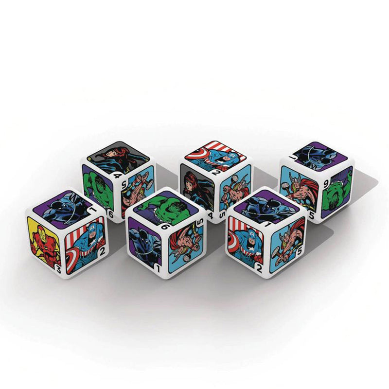 ギャラリービューアに画像をロードする, Marvel Avengers Dice Set【英語版】
