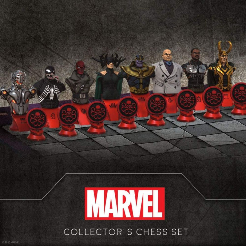 ギャラリービューアに画像をロードする, Marvel Collector&#39;s Chess Set【英語版】
