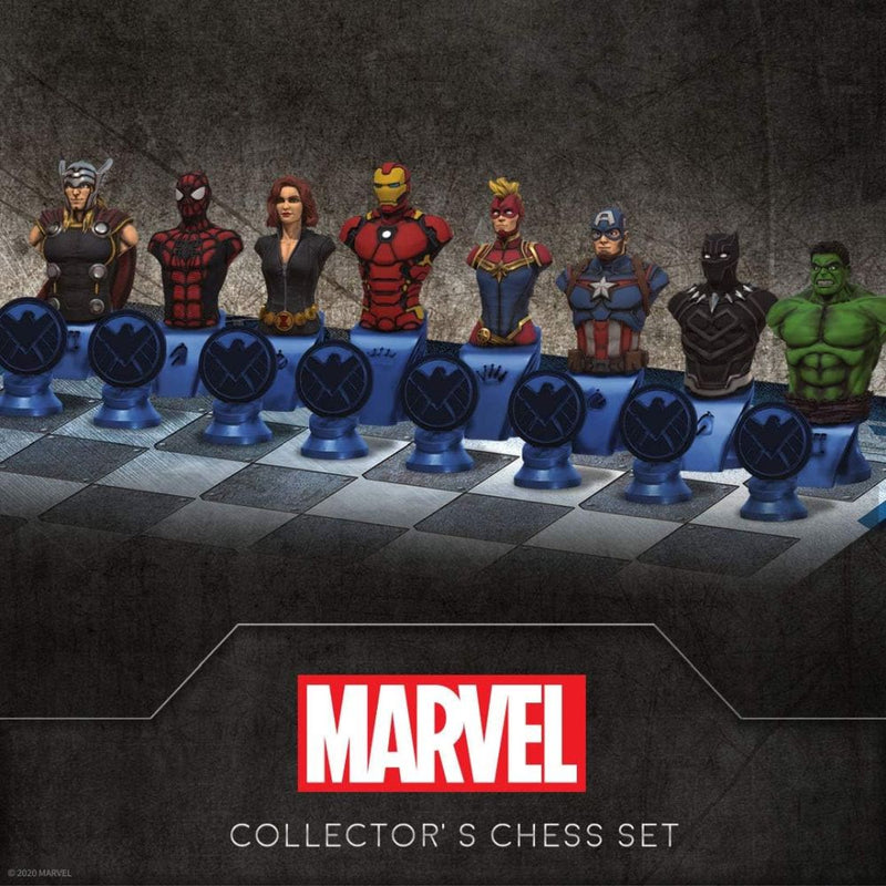 ギャラリービューアに画像をロードする, Marvel Collector&#39;s Chess Set【英語版】
