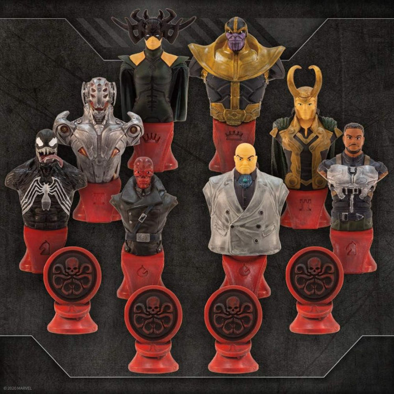 ギャラリービューアに画像をロードする, Marvel Collector&#39;s Chess Set【英語版】
