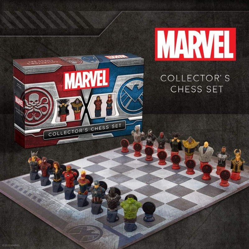 ギャラリービューアに画像をロードする, Marvel Collector&#39;s Chess Set【英語版】
