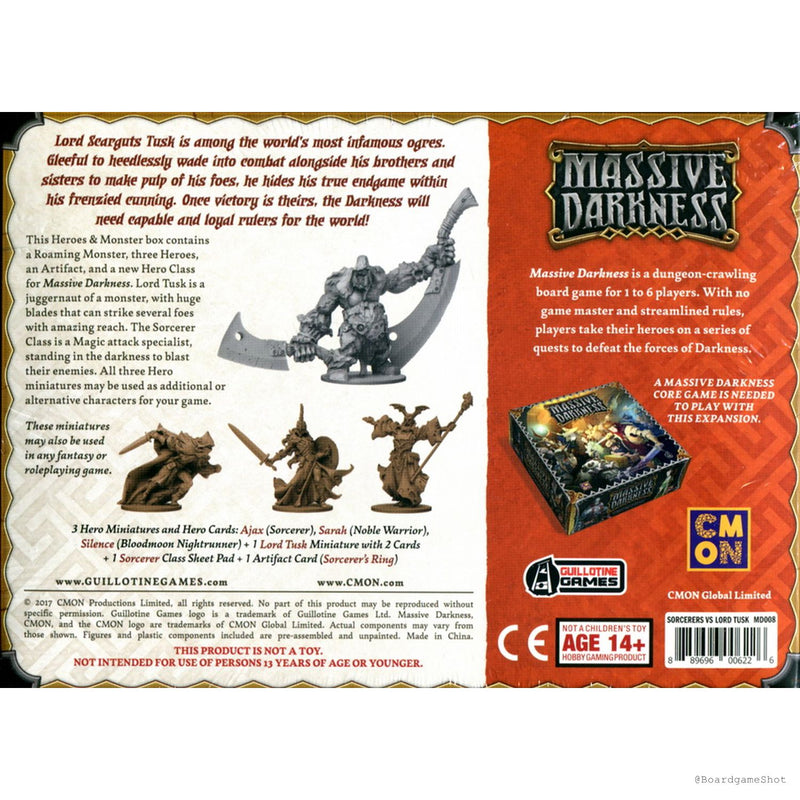 Load image into Gallery viewer, Massive Darkness: Sorcerers vs. Lord Tusk (English Version)
