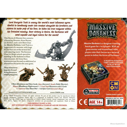 Massive Darkness: Sorcerers vs. Lord Tusk (English Version)