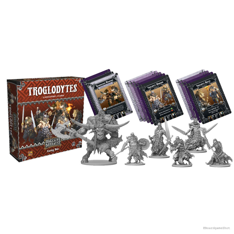 Load image into Gallery viewer, Massive Darkness: Enemy Box: Troglodytes (English Version)
