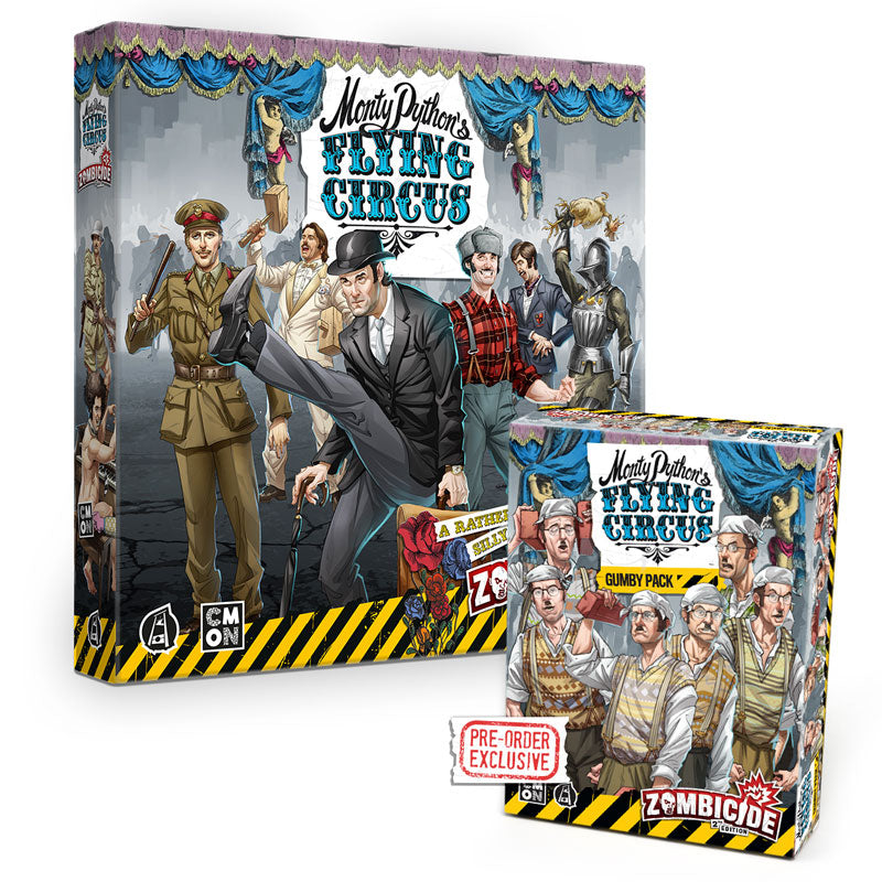 ギャラリービューアに画像をロードする, Monty Python’s Flying Circus – Zombicide 2nd Edition Set
