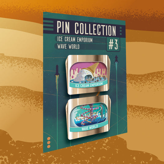 【予約商品】『ギャラクティック・クルーズ』アドオン：ピンズセット #3【英語版・他商品同梱不可】