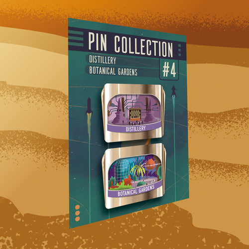 【予約商品】『ギャラクティック・クルーズ』アドオン：ピンズセット #4【英語版・他商品同梱不可】