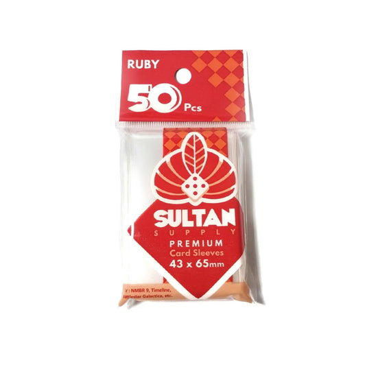 Sultan Sleeve [Ruby] (for 43x65mm) 50 sheets