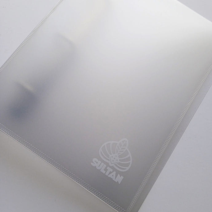 Sultan 3-Ring Binder [A4, Matte Transparent]