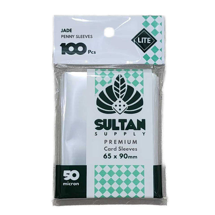 Sultan Sleeves [Jade Light] (for 65x90mm) [Soft] 100 sheets