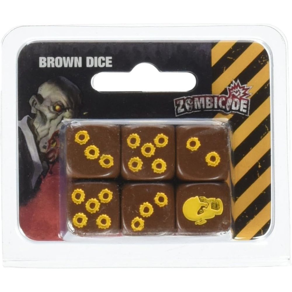 Zombicide:  Brown Dice Pack