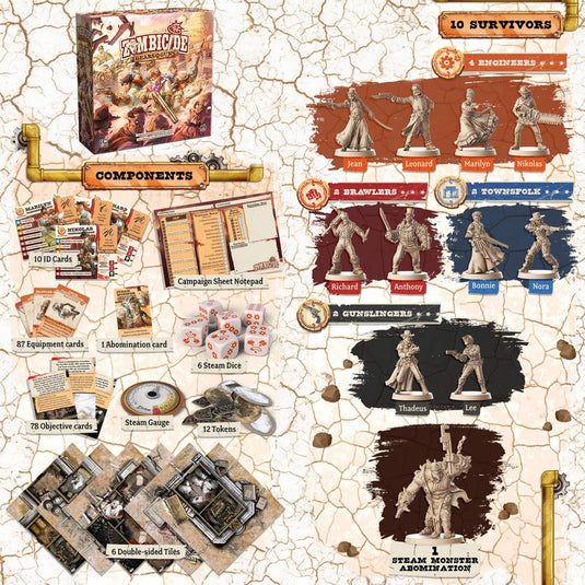 Zombicide Undead or Alive Retail Pledge [English Version] ★ Campaign Limited Item