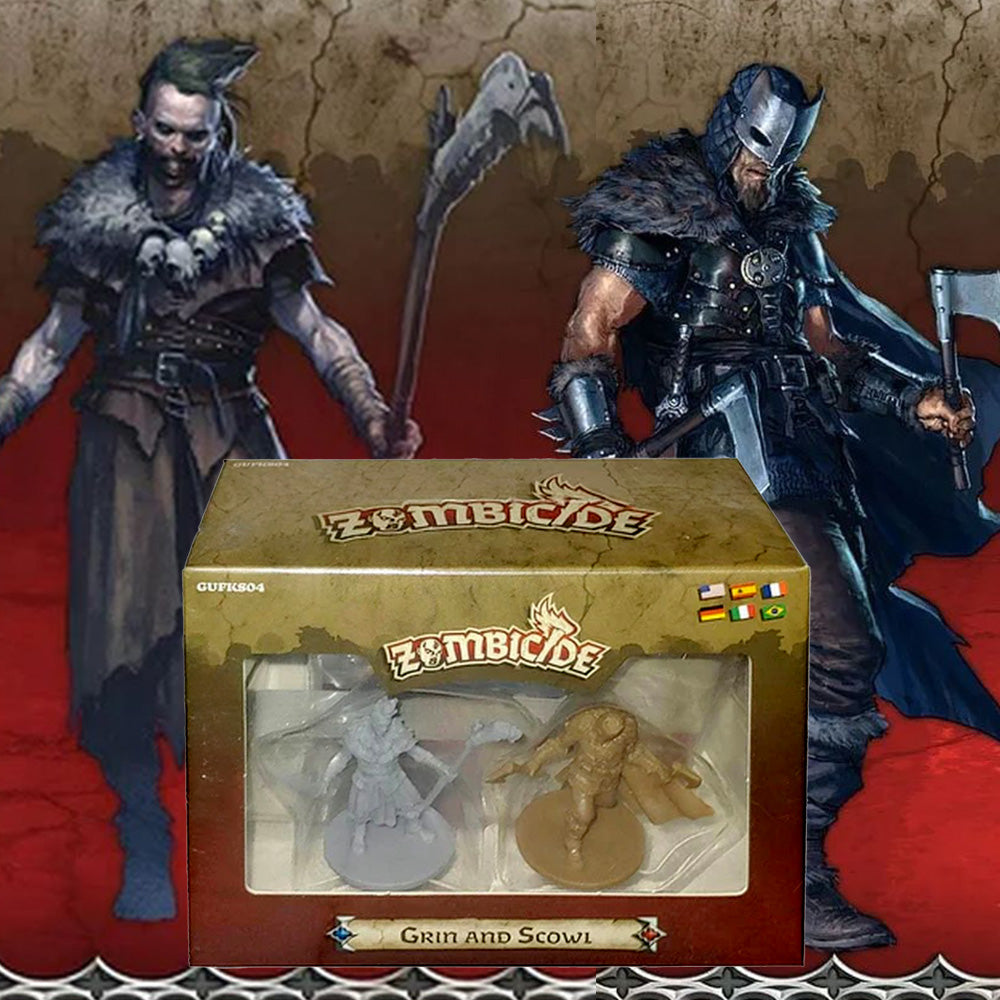 Zombicide Black Plague: Grim & Scowl