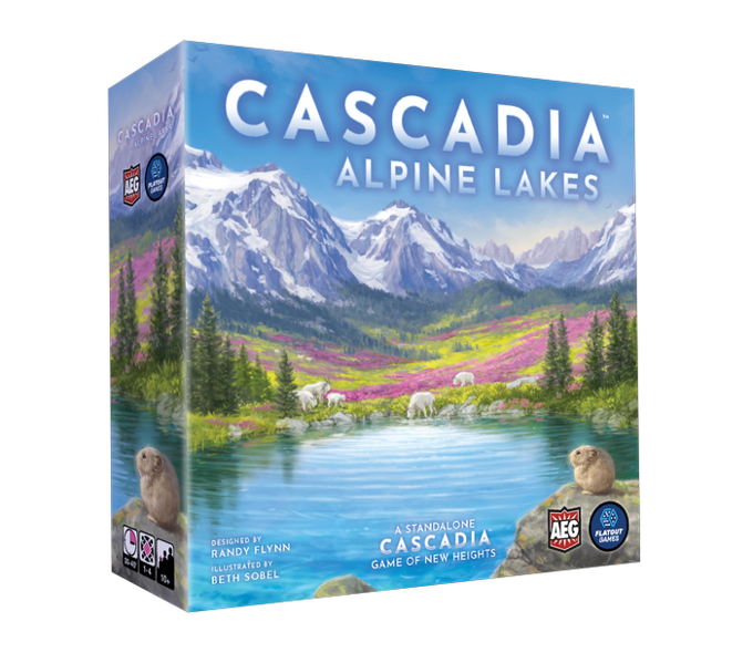ギャラリービューアに画像をロードする, Cascadia: Alpine Lakes
