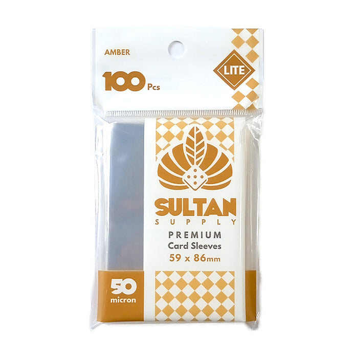 Sultan Sleeves [Amber Light] (for 59x86mm) [Soft] 100 sheets