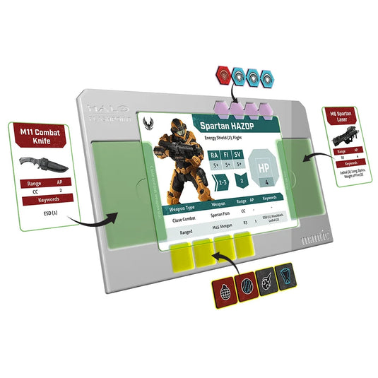 【Halo: Flashpoint】フォース・オーガナイザー・トレイ・パック 4枚セット Force Organizer Tray Pack 4set【TORAYAMA商品のみ同梱可】
