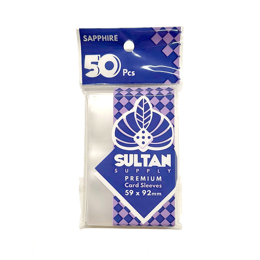 Sultan Sleeve Standard Euro [Sapphire] (for 59x92mm) 50 sheets