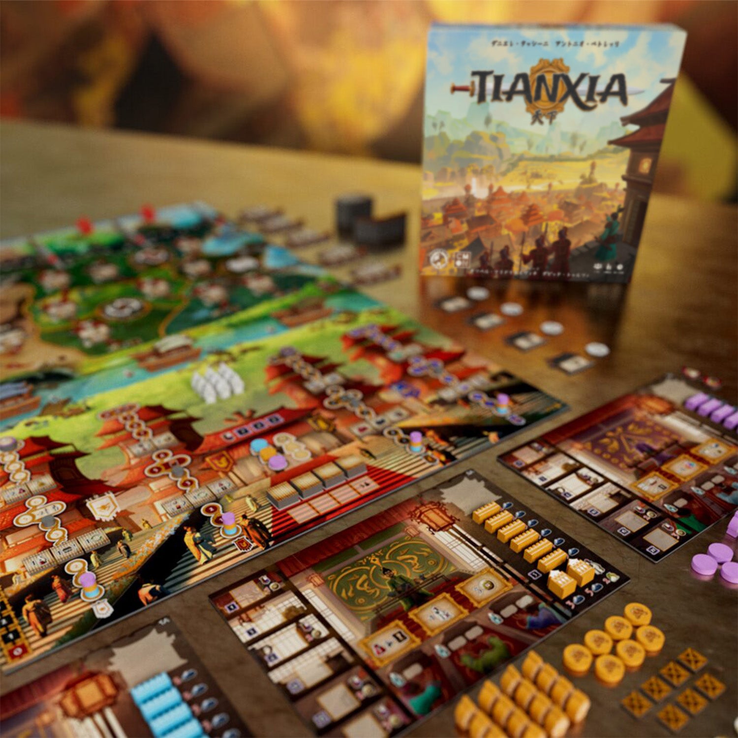 ボドゲニュース】天下（TIANXIA）が日本語版で出るですと