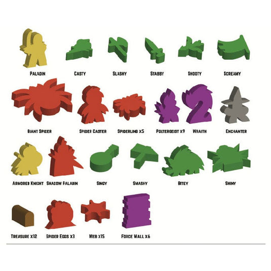 Vast: The Mysterious Manor Wooden Meeples【英語版】